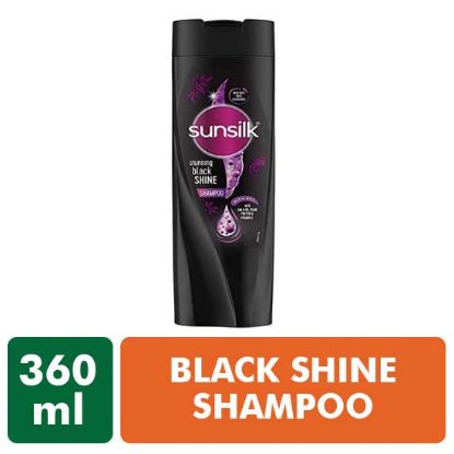 Picture of Sunsilk Shampoo + Black Shine - 360ml