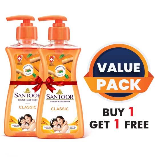 Picture of Classic - Santoor Hand wash - 1+1