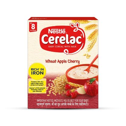 Picture of Wheat Apple Cherry - Cerelac  - 300g