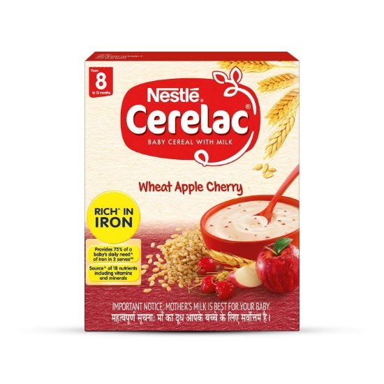 Picture of Wheat Apple Cherry - Cerelac  - 300g