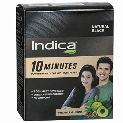 Picture of Hair Colour Powder - Indica - Herbal - 8N