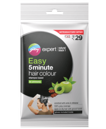 Picture of 5 minute Hair Colour Shampoo - Herbal - 1N