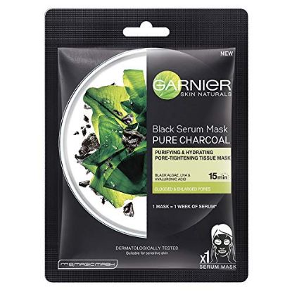 Picture of Black Serum Mask - Pure Charcoal - Garnier