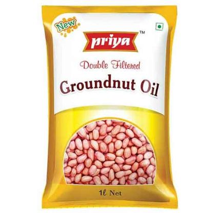 Picture of Priya Groundnut Oil - 1 Litre