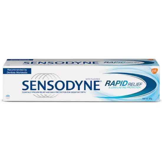 Picture of Sensodyne Paste + Rapid Relief - 80g