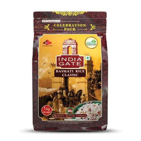 Picture of India Gate Basmati Rice - Classic - 1 Kg