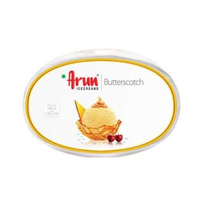 Picture of Butter Scotch - Ice Cream Tub - Arun - 250ml