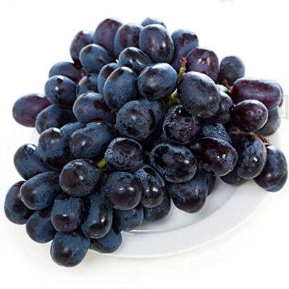 Picture of Black Grapes with Seed - 1/2Kg