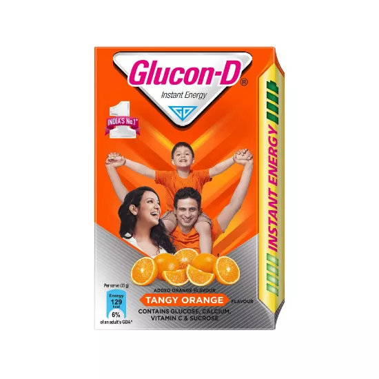 Picture of Glucon-D - Tangy Orange  125g